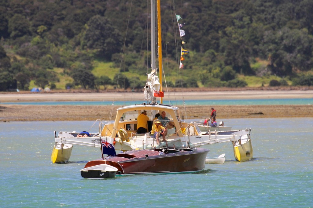 Classic speedboat - 2013 Mahurangi Regatta © Richard Gladwell www.photosport.co.nz